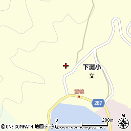 愛媛県宇和島市津島町鼡鳴224周辺の地図