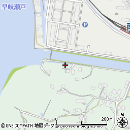 長崎県佐世保市長畑町250-1周辺の地図