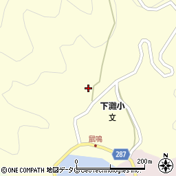 愛媛県宇和島市津島町鼡鳴169-1周辺の地図