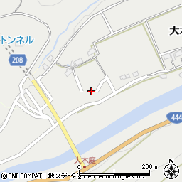 佐賀県鹿島市大木庭周辺の地図