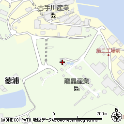 大分県津久見市徳浦2080-3周辺の地図