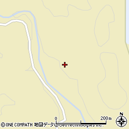 大分県豊後大野市犬飼町高津原1925周辺の地図