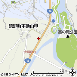 佐賀県嬉野市嬉野町大字不動山甲28-3周辺の地図
