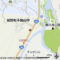 佐賀県嬉野市嬉野町大字不動山甲28-3周辺の地図