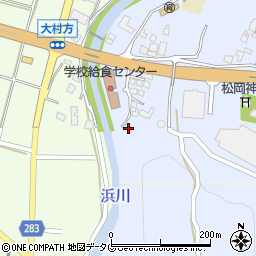 佐賀県鹿島市浜町3827周辺の地図