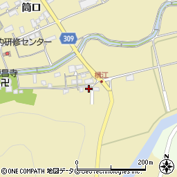 佐賀県鹿島市山浦1086周辺の地図