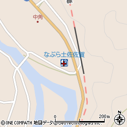 「道の駅」なぶら土佐佐賀公衆トイレ周辺の地図