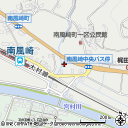 ファミリーマート南風崎町店周辺の地図
