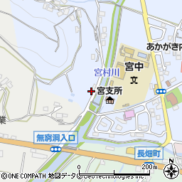長崎県佐世保市城間町3周辺の地図
