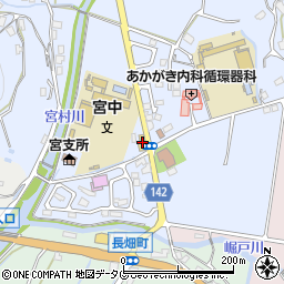 萩坂商店周辺の地図