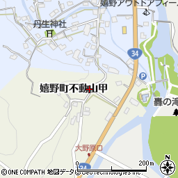 佐賀県嬉野市嬉野町大字不動山甲66周辺の地図