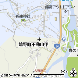 佐賀県嬉野市嬉野町大字不動山（甲）周辺の地図