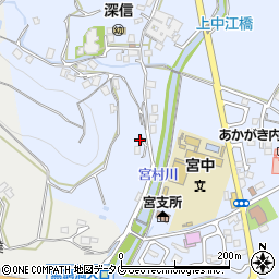 長崎県佐世保市城間町25周辺の地図