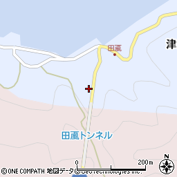 愛媛県宇和島市津島町田颪149周辺の地図