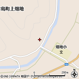 宇和島市立畑地公民館周辺の地図
