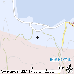 愛媛県宇和島市津島町田颪111周辺の地図