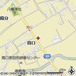 佐賀県鹿島市山浦甲-1331周辺の地図