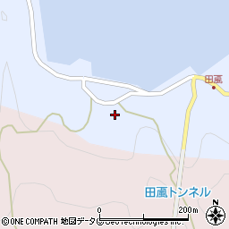 愛媛県宇和島市津島町田颪115周辺の地図