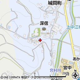 長崎県佐世保市城間町69-1周辺の地図