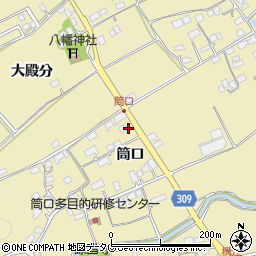 佐賀県鹿島市山浦甲周辺の地図