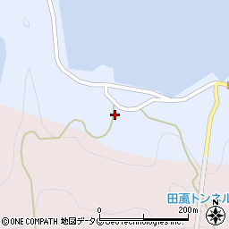 愛媛県宇和島市津島町田颪77周辺の地図