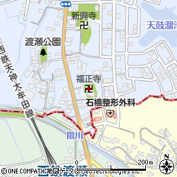 福岡県みやま市高田町下楠田1714周辺の地図