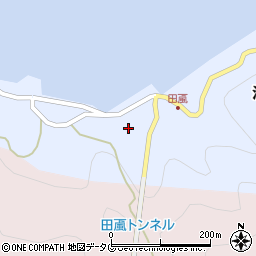 愛媛県宇和島市津島町田颪130周辺の地図