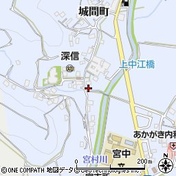 長崎県佐世保市城間町311-2周辺の地図