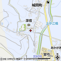 長崎県佐世保市城間町310周辺の地図