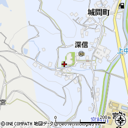 長崎県佐世保市城間町279周辺の地図