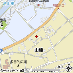 佐賀県鹿島市山浦甲-2080周辺の地図