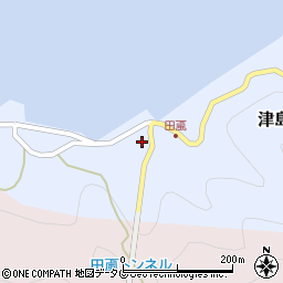 愛媛県宇和島市津島町田颪146周辺の地図
