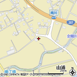 佐賀県鹿島市山浦甲-1211周辺の地図