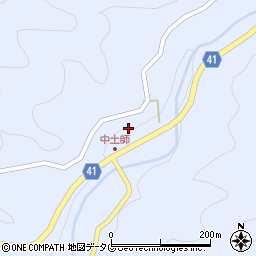 大分県豊後大野市大野町中土師615周辺の地図