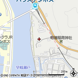 長崎県佐世保市南風崎町379周辺の地図