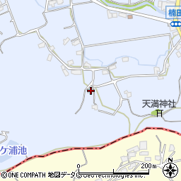 福岡県みやま市高田町下楠田2605周辺の地図