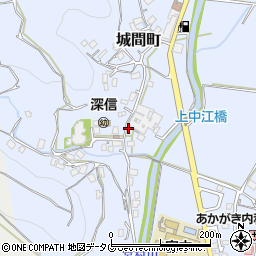 長崎県佐世保市城間町328周辺の地図