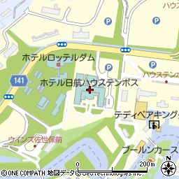 ふよう長崎ホテル日航出張所周辺の地図