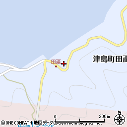 愛媛県宇和島市津島町田颪178周辺の地図