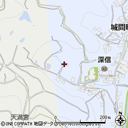 長崎県佐世保市城間町271周辺の地図