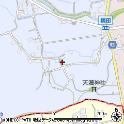 福岡県みやま市高田町下楠田2506周辺の地図