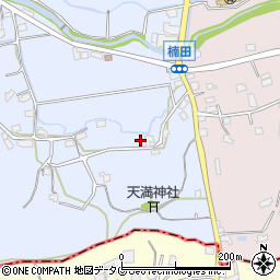 福岡県みやま市高田町下楠田2513周辺の地図