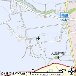 福岡県みやま市高田町下楠田2505周辺の地図