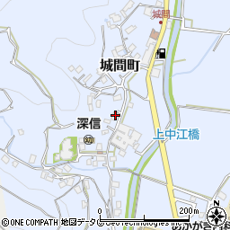 長崎県佐世保市城間町299周辺の地図