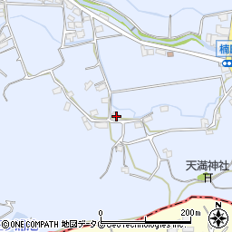 福岡県みやま市高田町下楠田2502周辺の地図