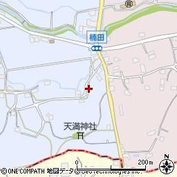 福岡県みやま市高田町下楠田2536周辺の地図