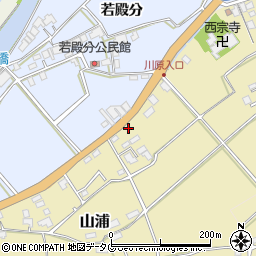 佐賀県鹿島市山浦甲-2074周辺の地図
