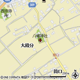佐賀県鹿島市山浦甲-1475周辺の地図