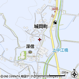 長崎県佐世保市城間町295周辺の地図