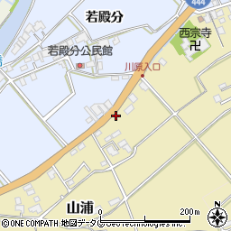 佐賀県鹿島市山浦甲-2071周辺の地図
